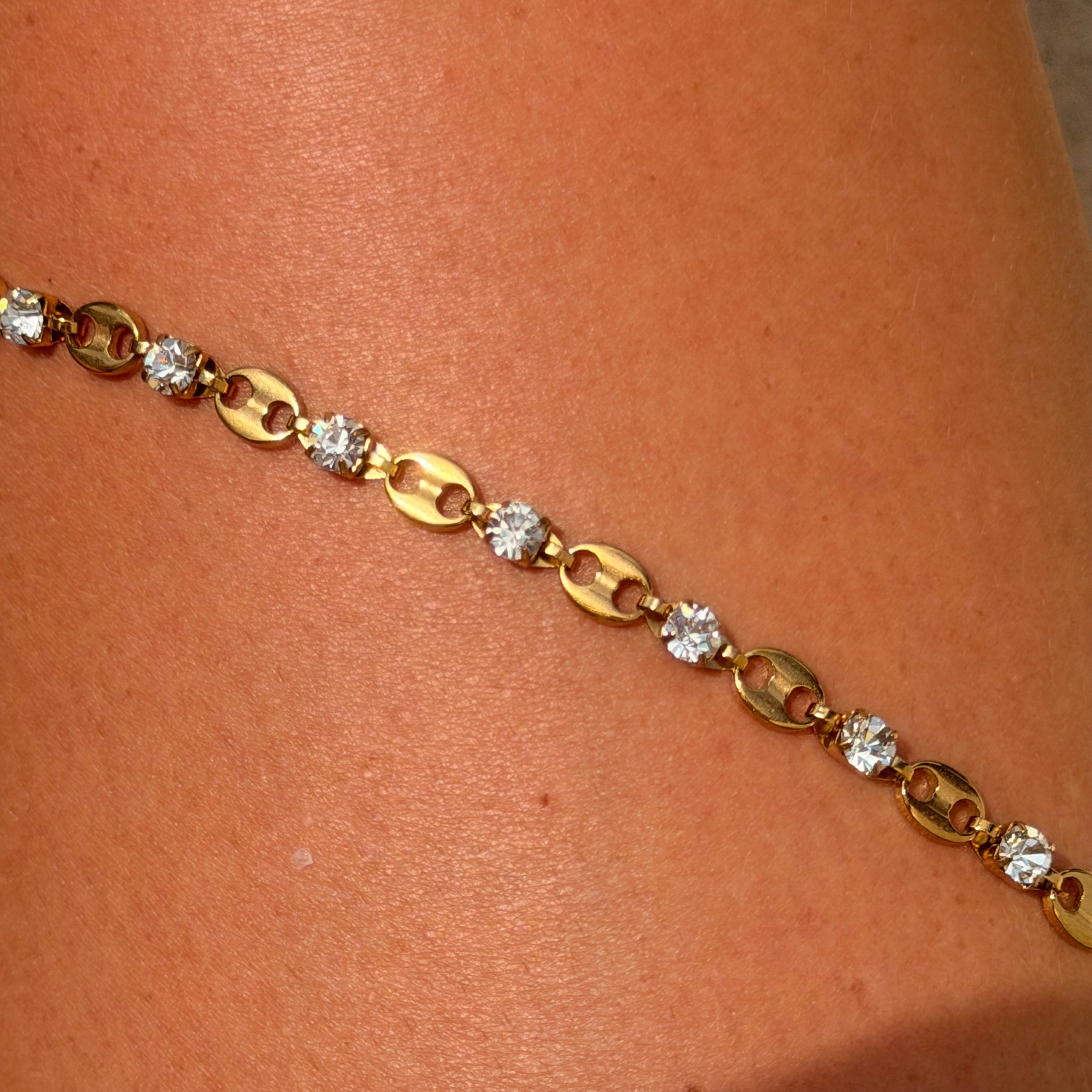 Cocoa Crush Anklet - K26
