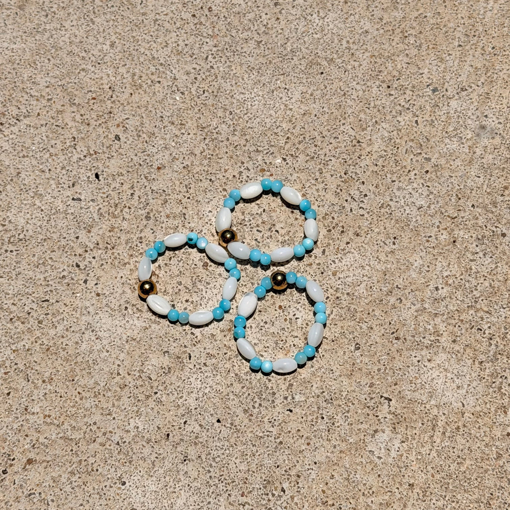Ocean Breeze Stretchy Ring - B32