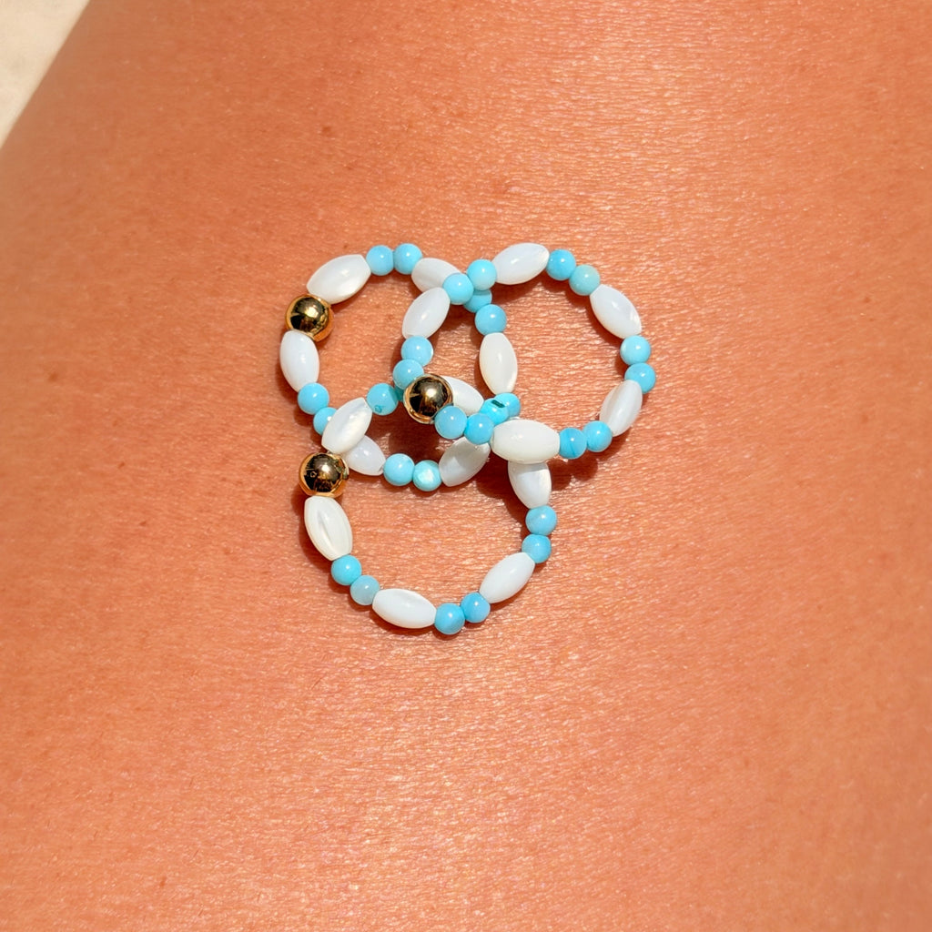 Ocean Breeze Stretchy Ring - B32