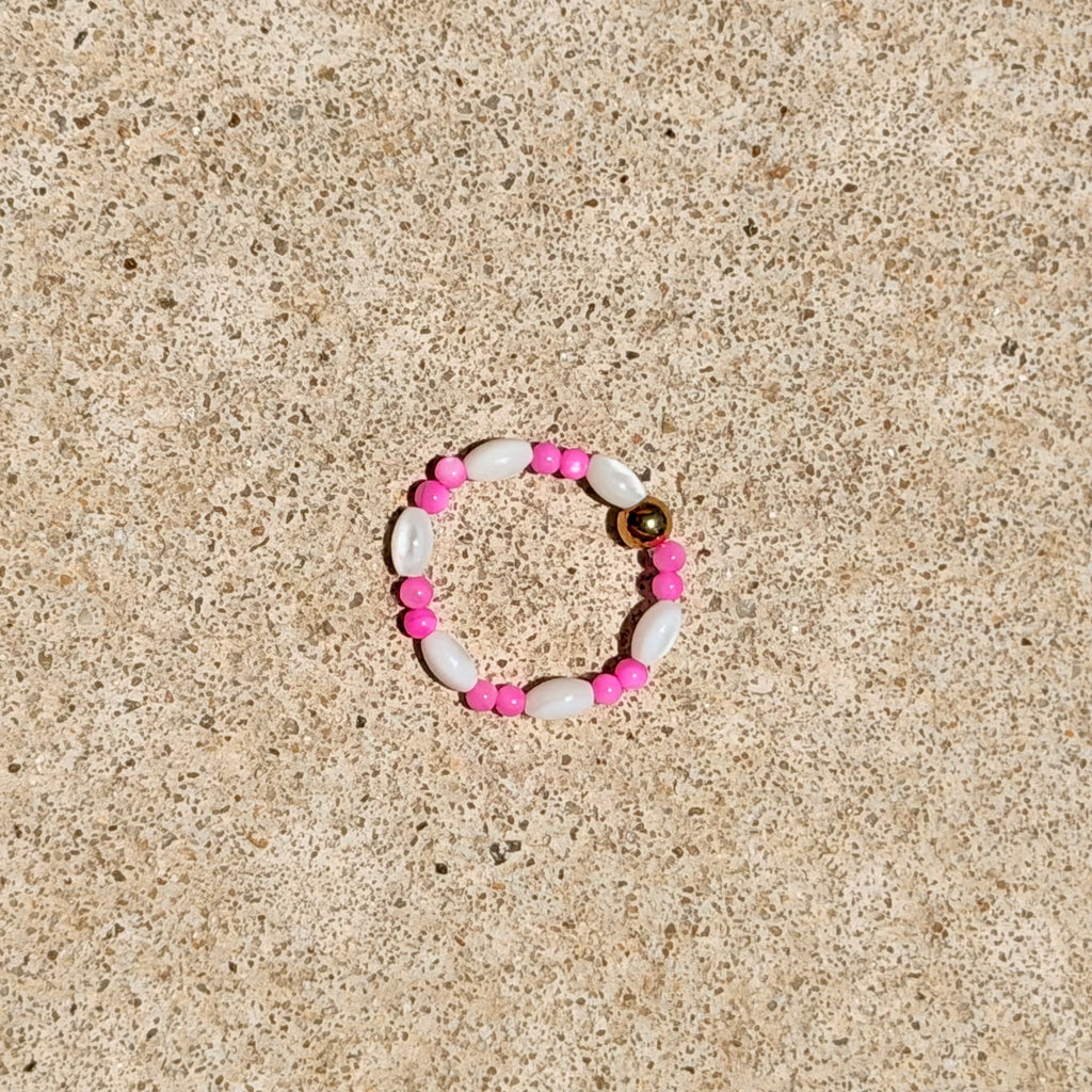 Pink Party Stretchy Ring - B30