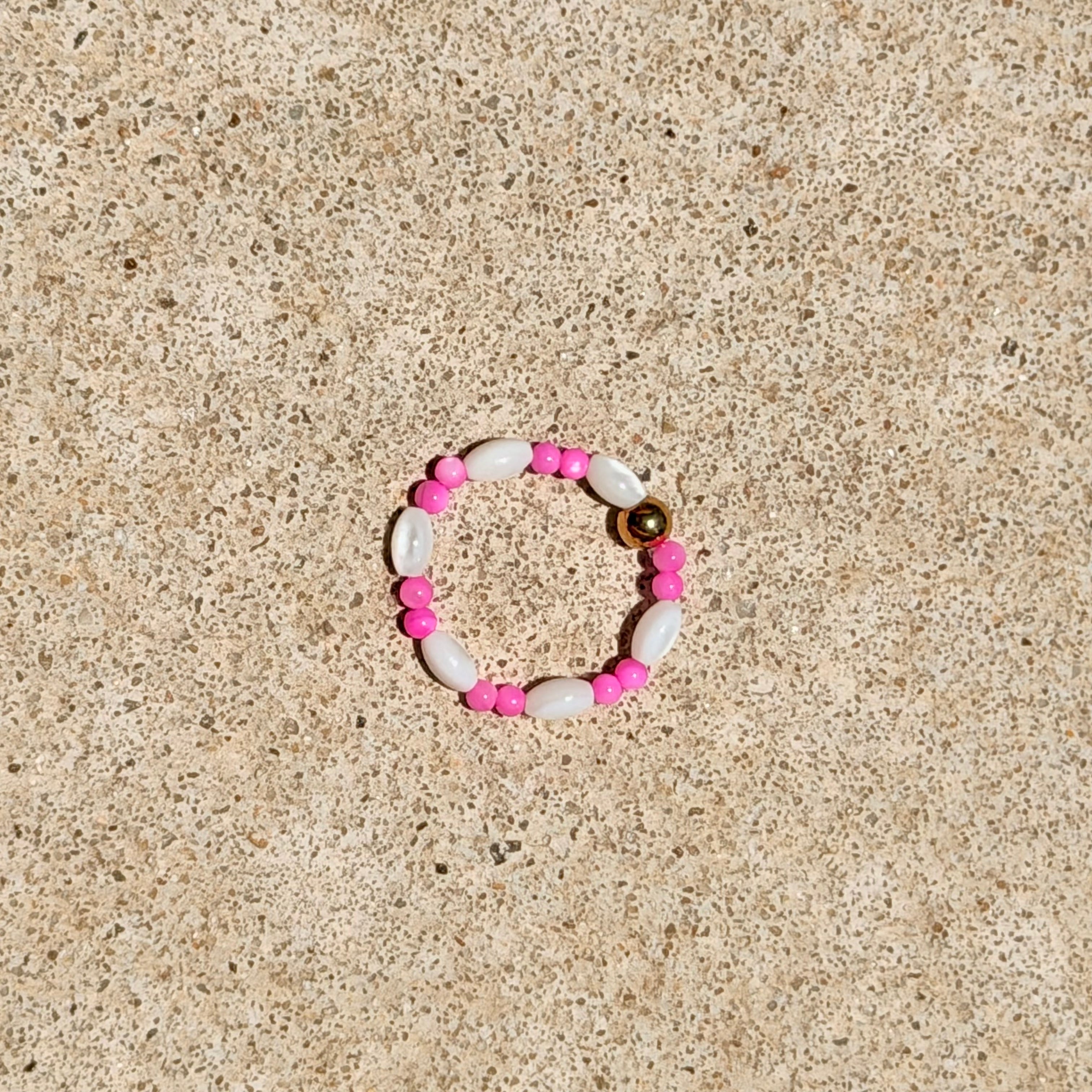 Pink Party Stretchy Ring - B30
