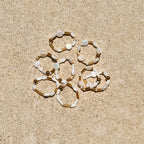 Sunlit Pearl Stretch Ring - B29