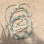Ocean Confetti Anklet - K29