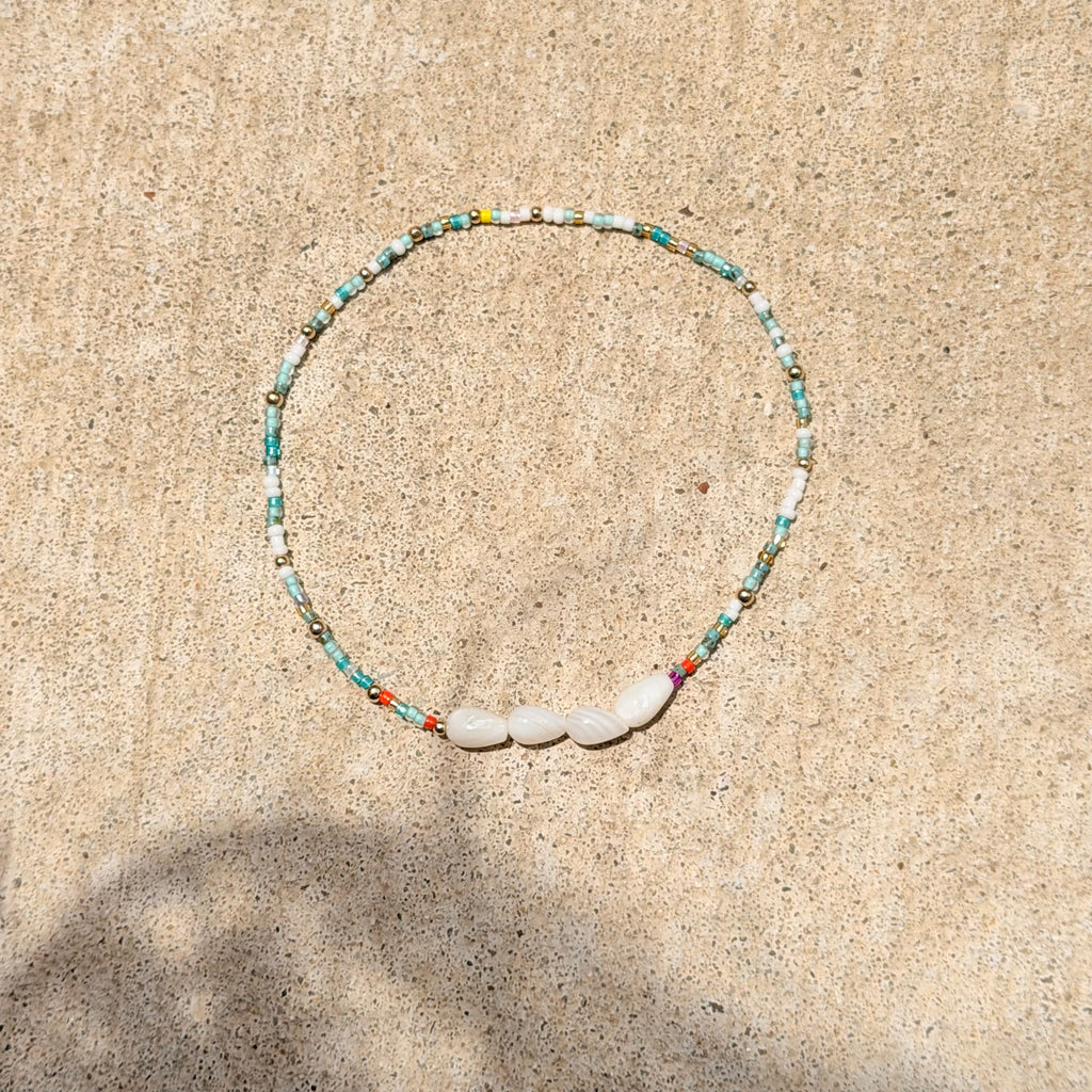 Ocean Confetti Anklet - K29