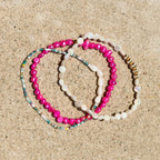 Watermelon Sugar Pearl Anklet - K30