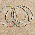 Ocean Confetti Anklet - K29
