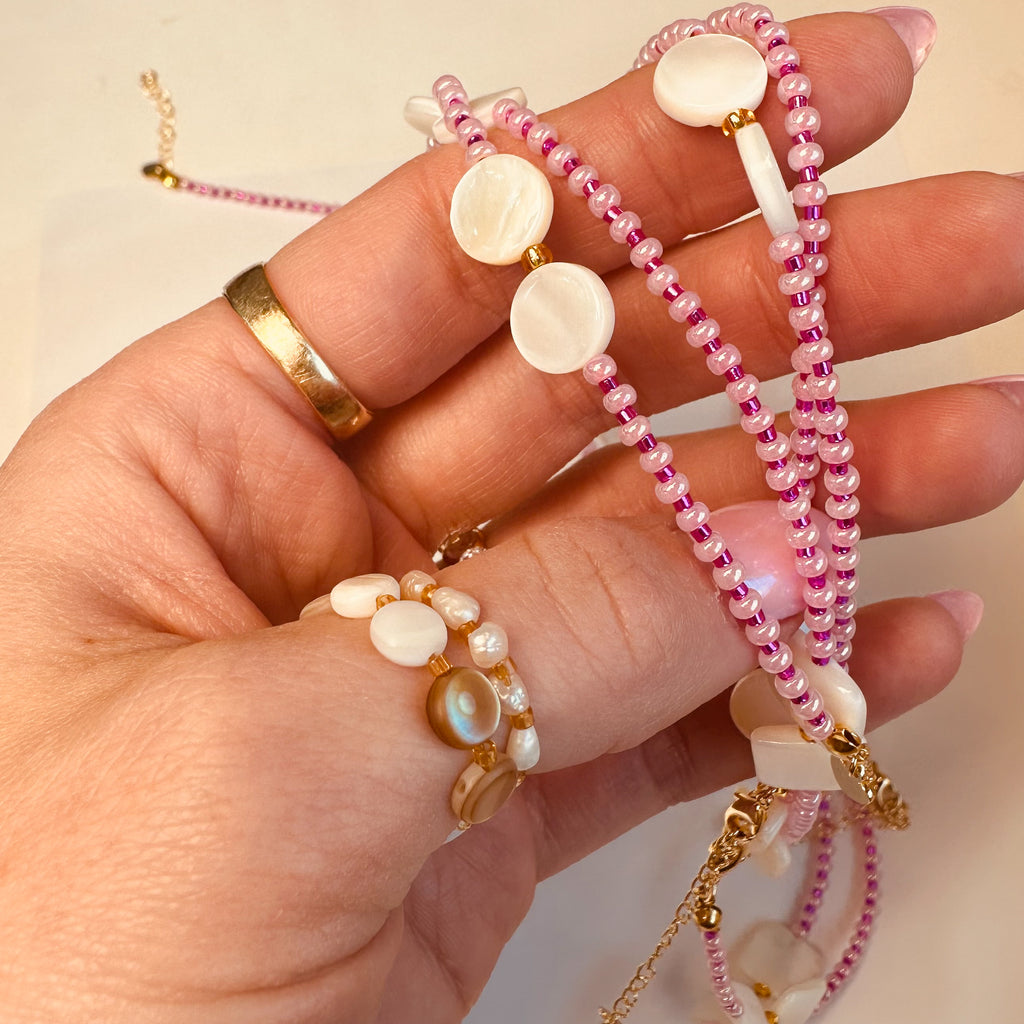 The Cotton Candy Coast Necklace - N162