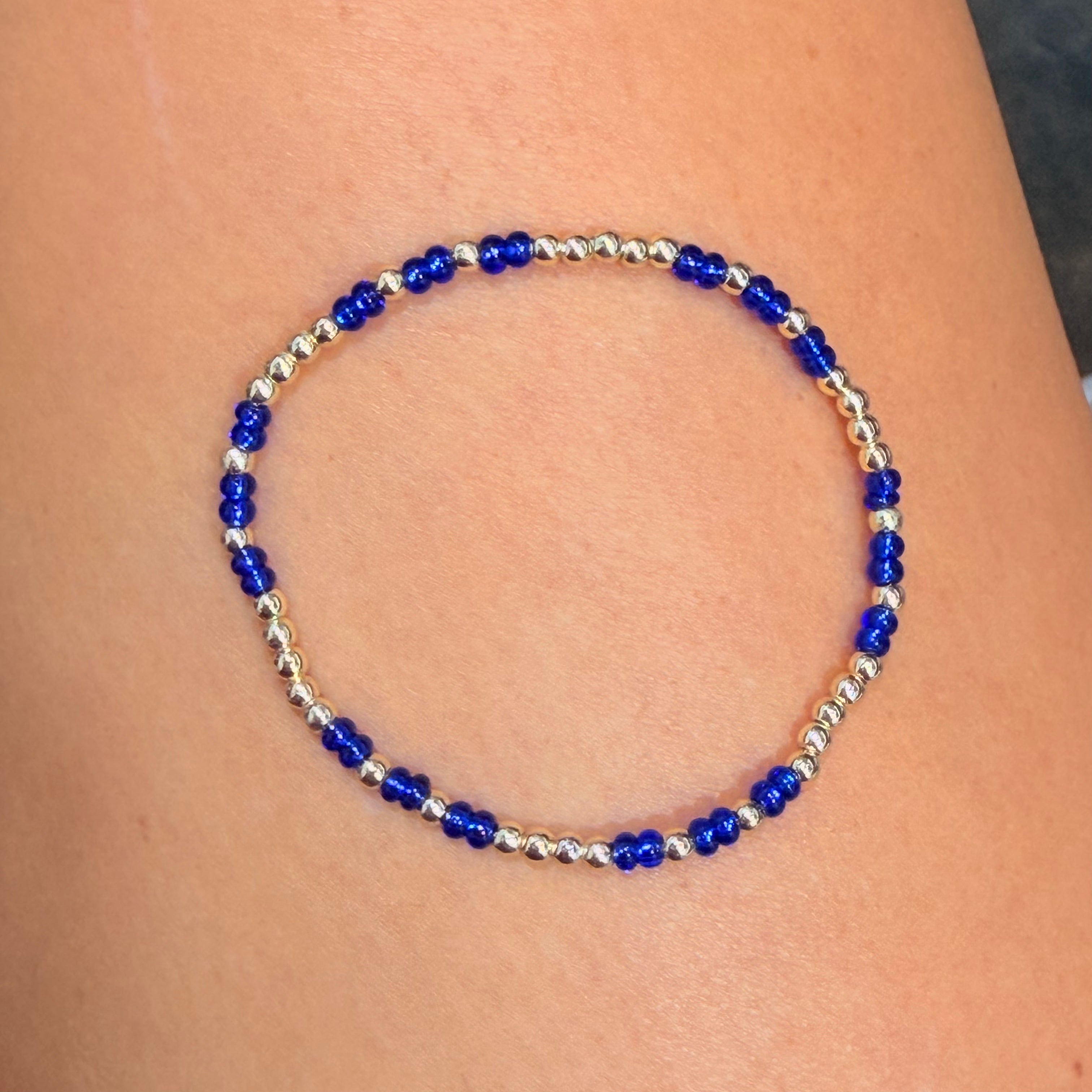 Blue Color Pop Bracelet: S142