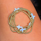 3mm/Cross Bracelet : S152