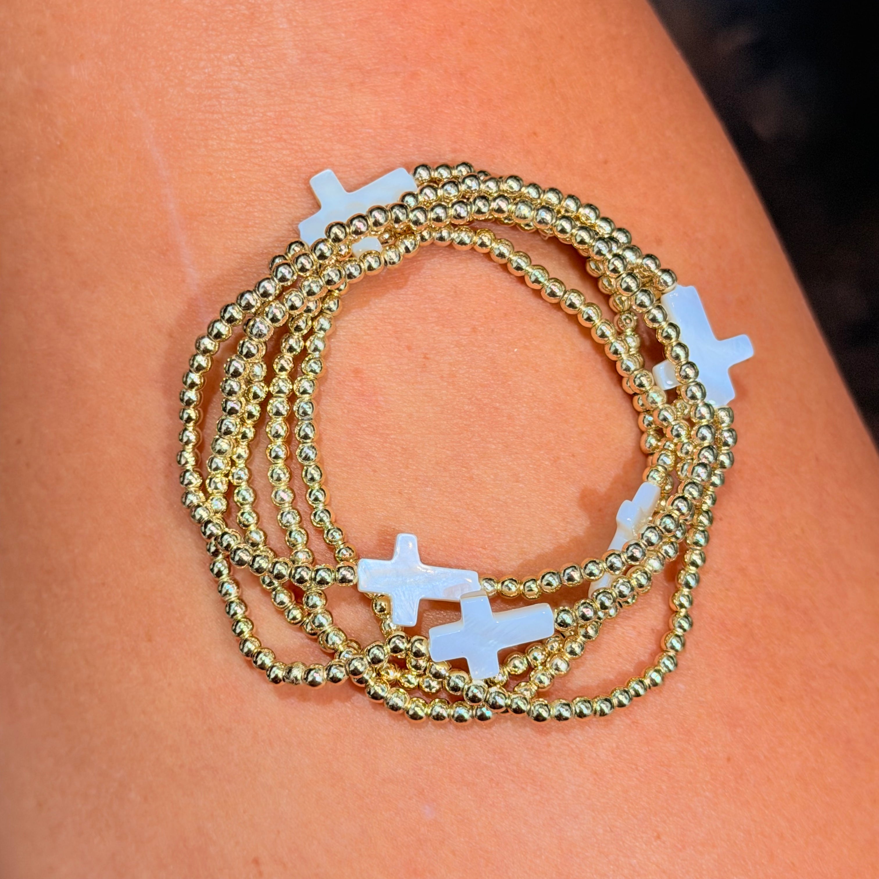 3mm/Cross Bracelet : S152
