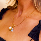 Southern Lace Charm Necklace - N10