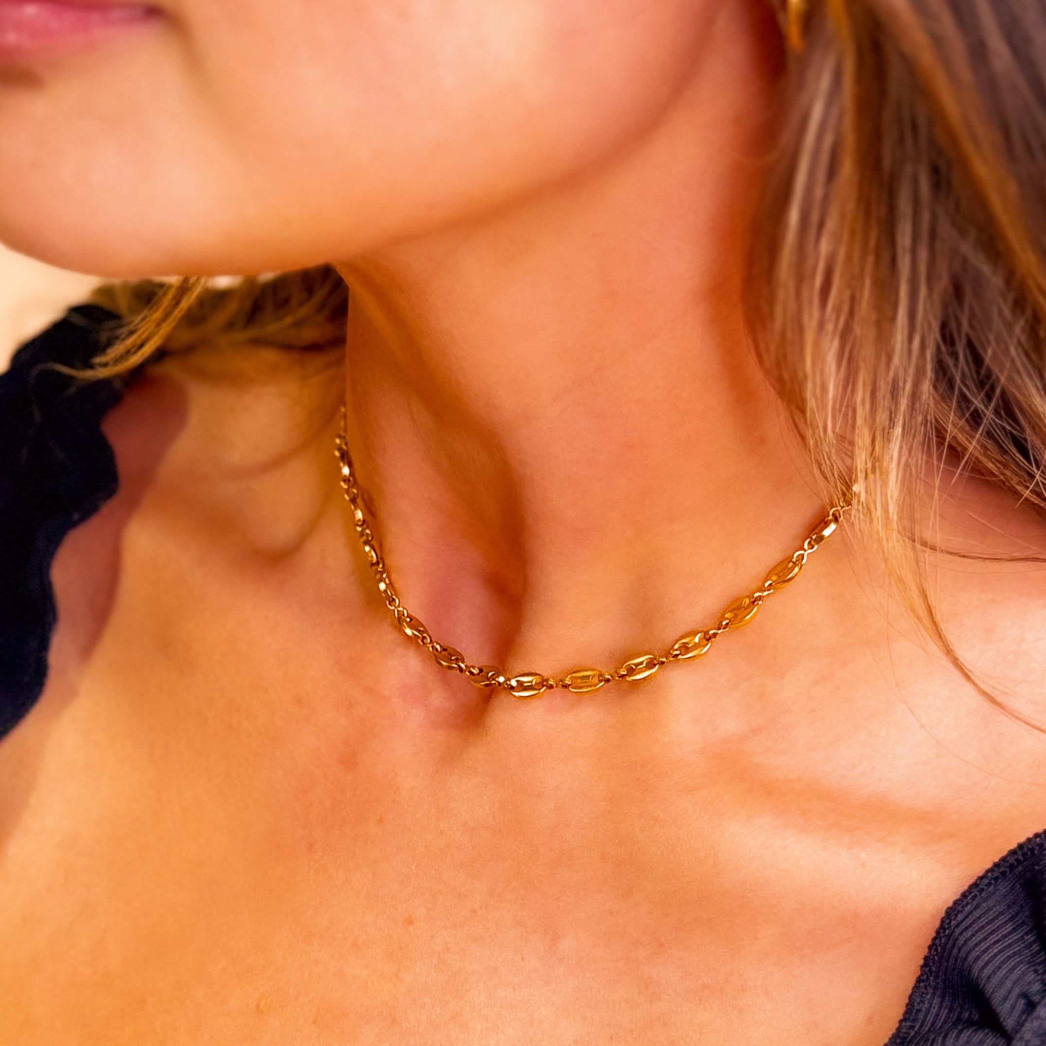 Golden Muse Necklace - N14