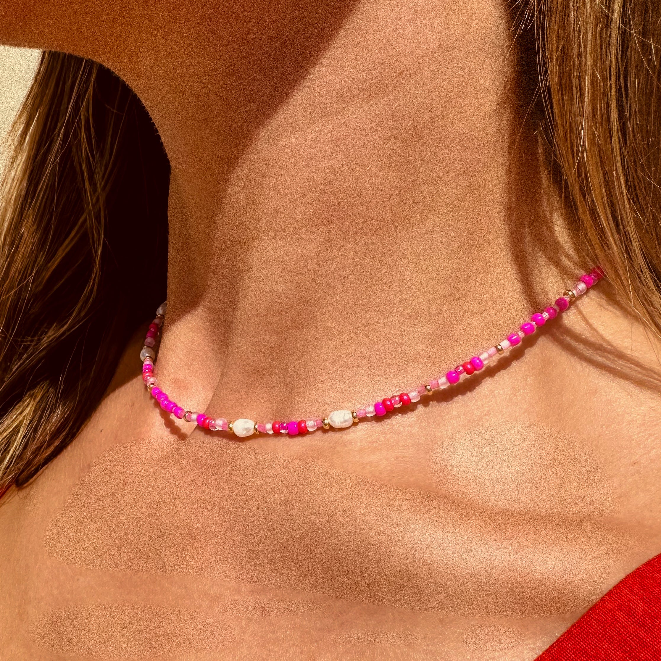 Pool Party Pearl Necklace - N180