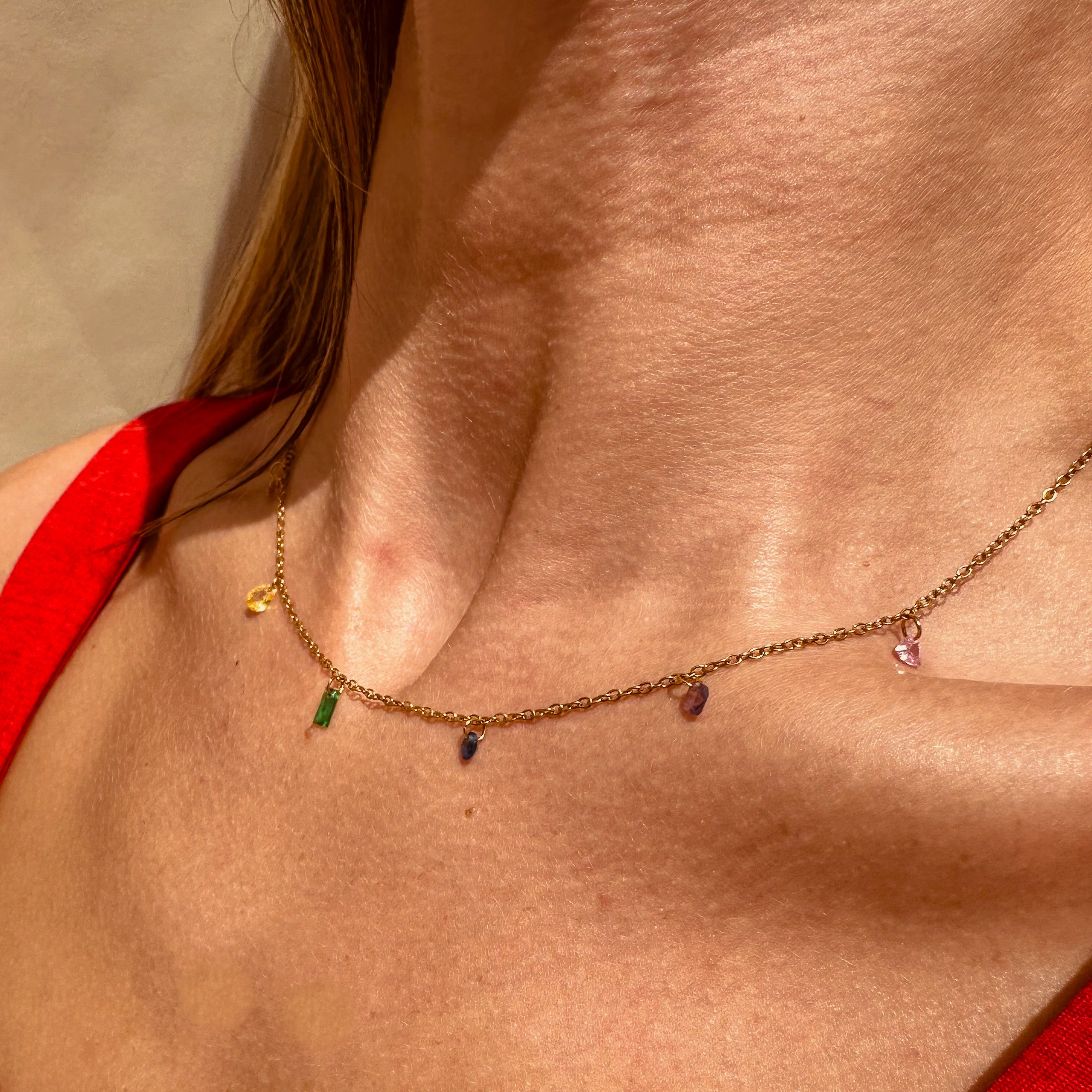 Beachy Treasures Chain Necklace - N172