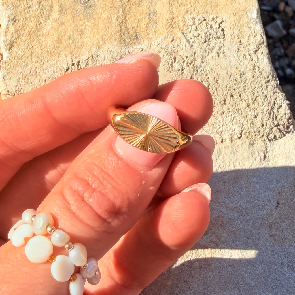Sunshine Statement Ring: A129