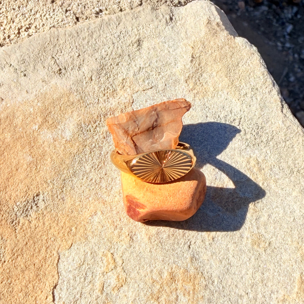 Sunshine Statement Ring: A129