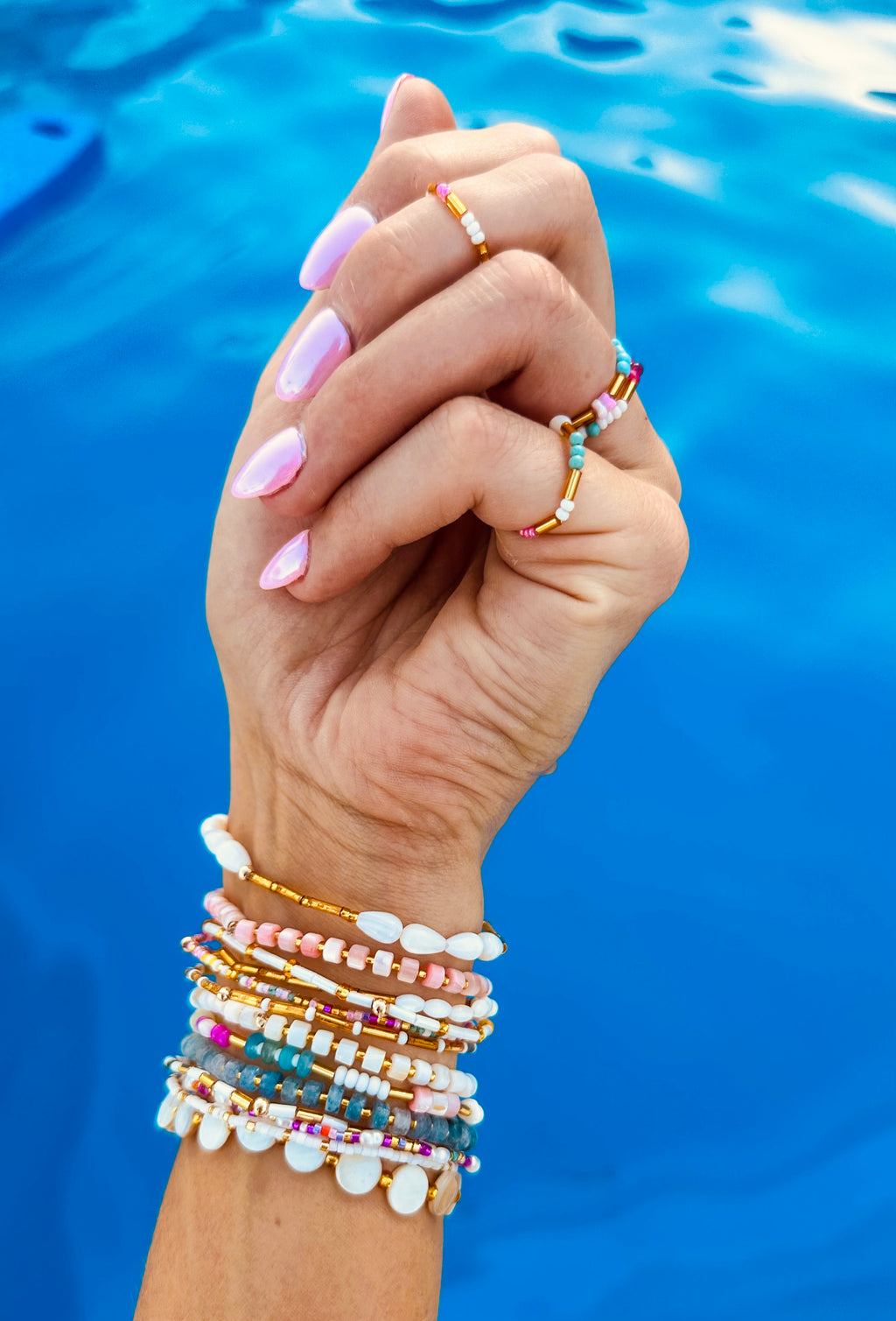 Purple Sunset Bracelet - S14