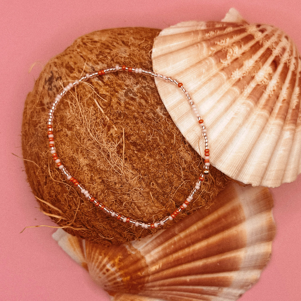 Oklahoma Sunset Anklet - K7