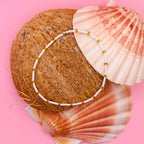 Golden Glow Anklet - K5