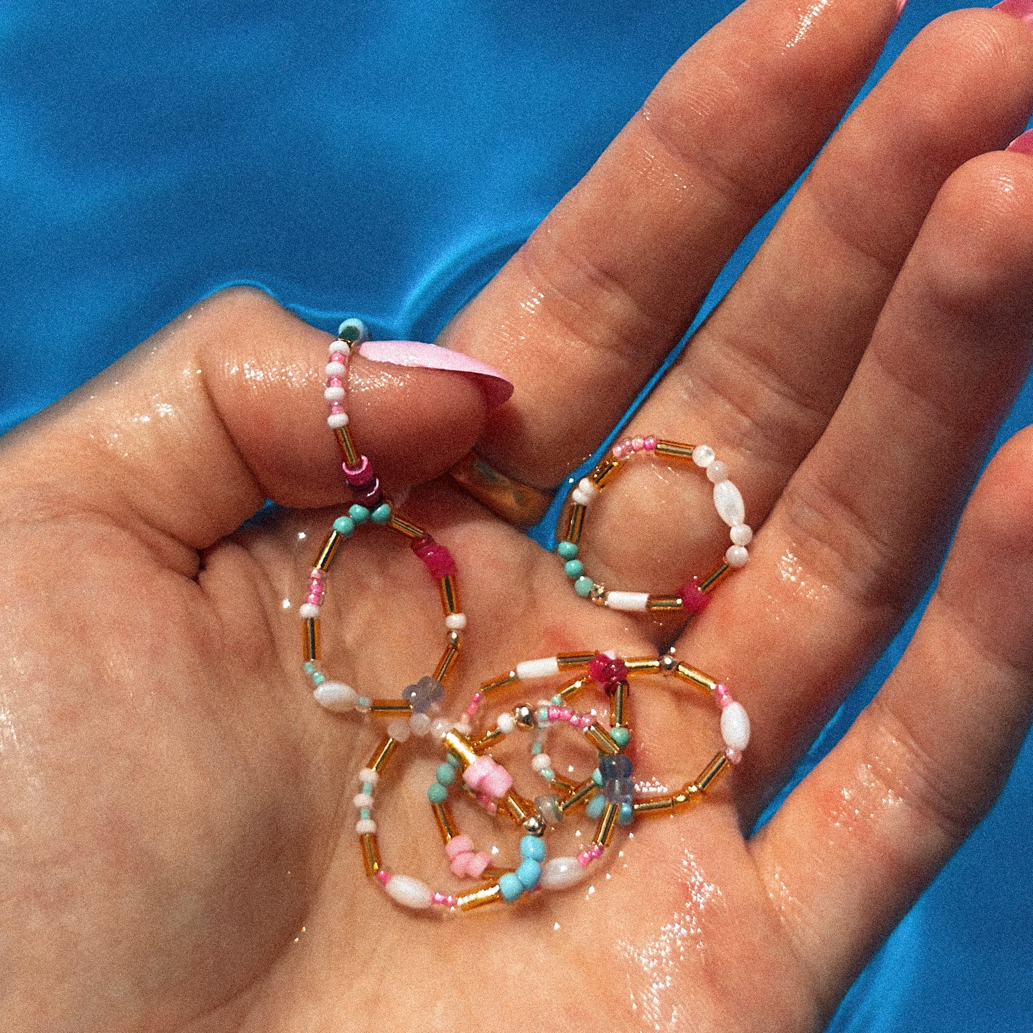 Summertime Wisteria Ring - B15