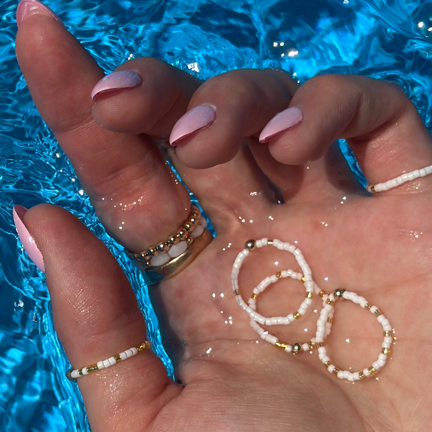 Salt + Gold Ring - B9