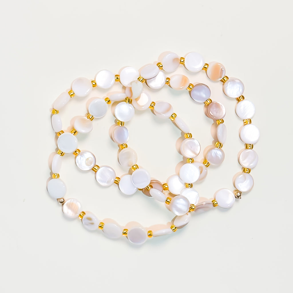 Pearly Sunshine Anklet - K4