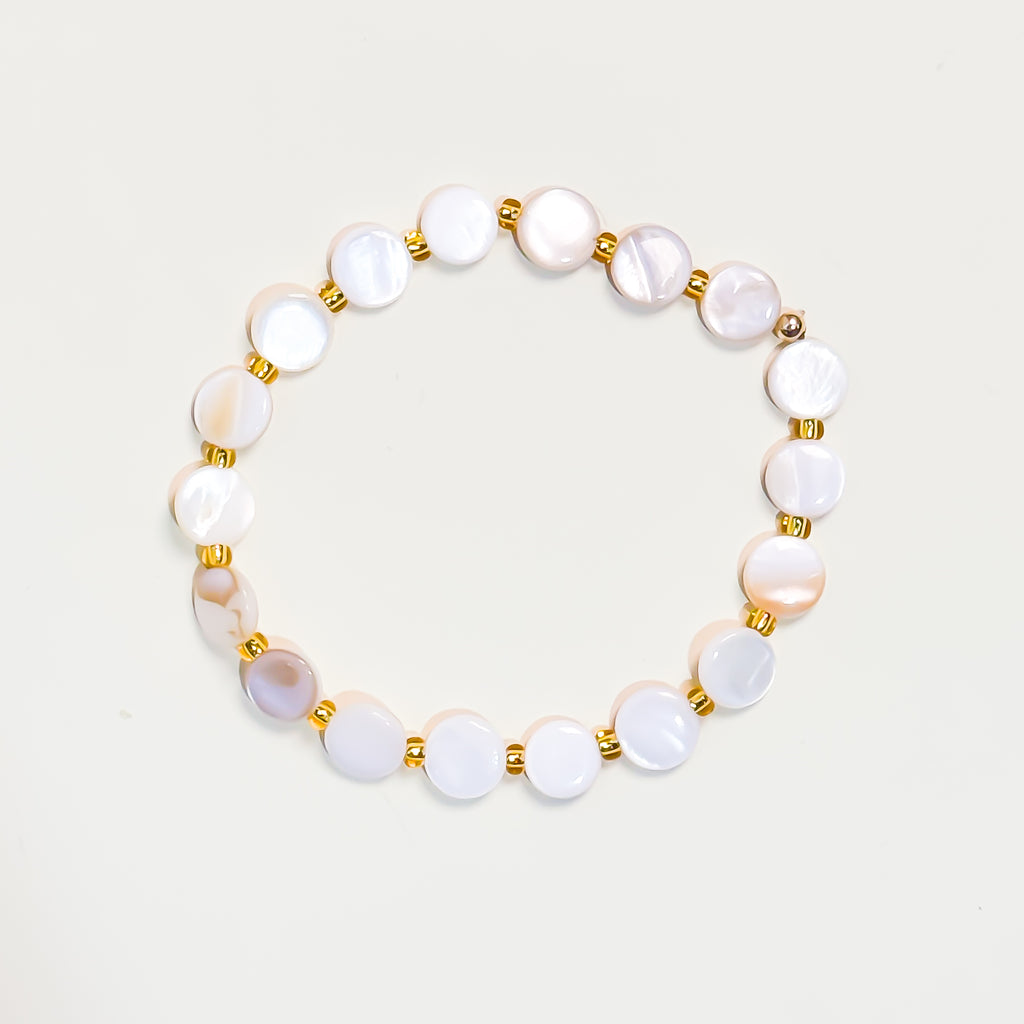 Pearly Sunshine Anklet - K4