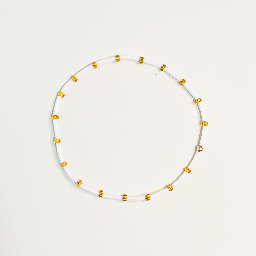 Golden Glow Anklet - K5