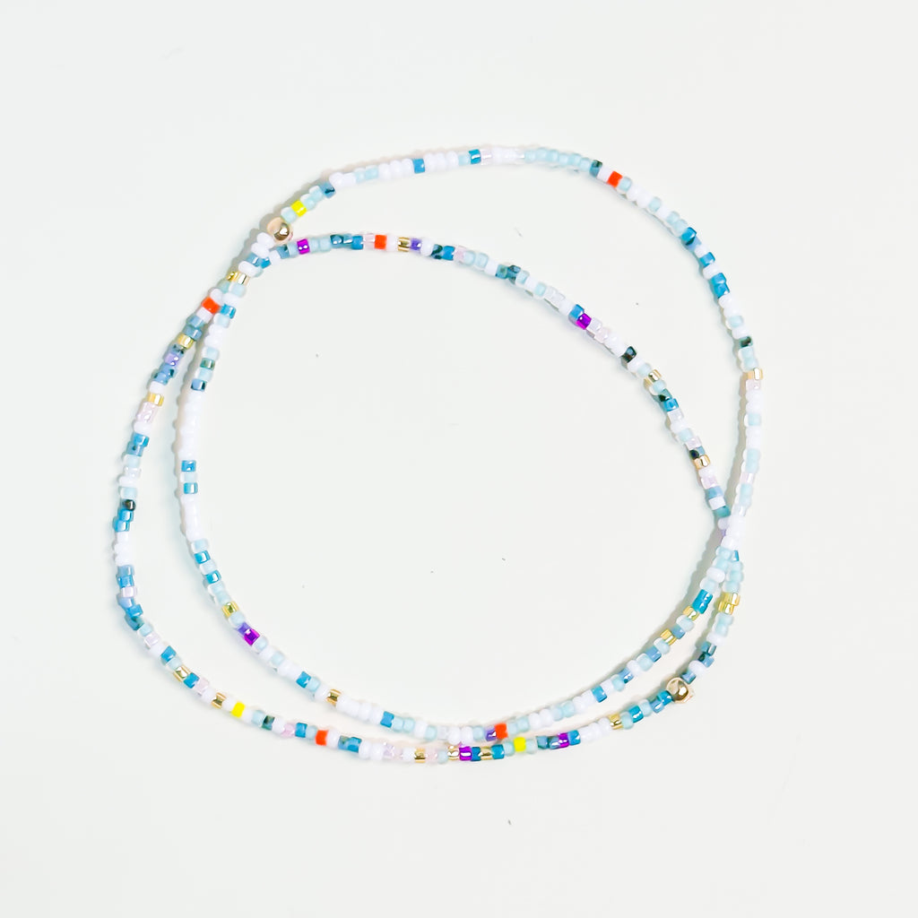 Blue Sky Anklet - K8