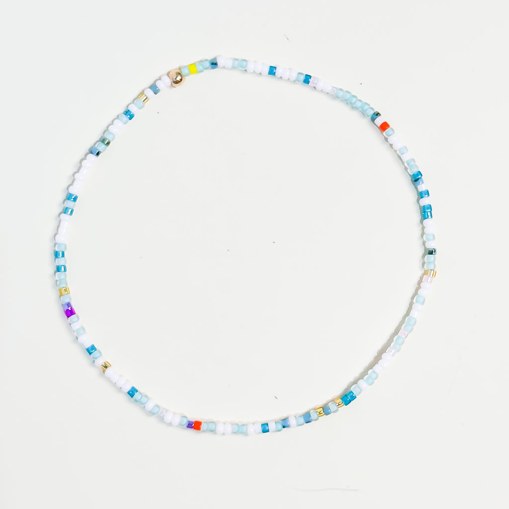 Blue Sky Anklet - K8