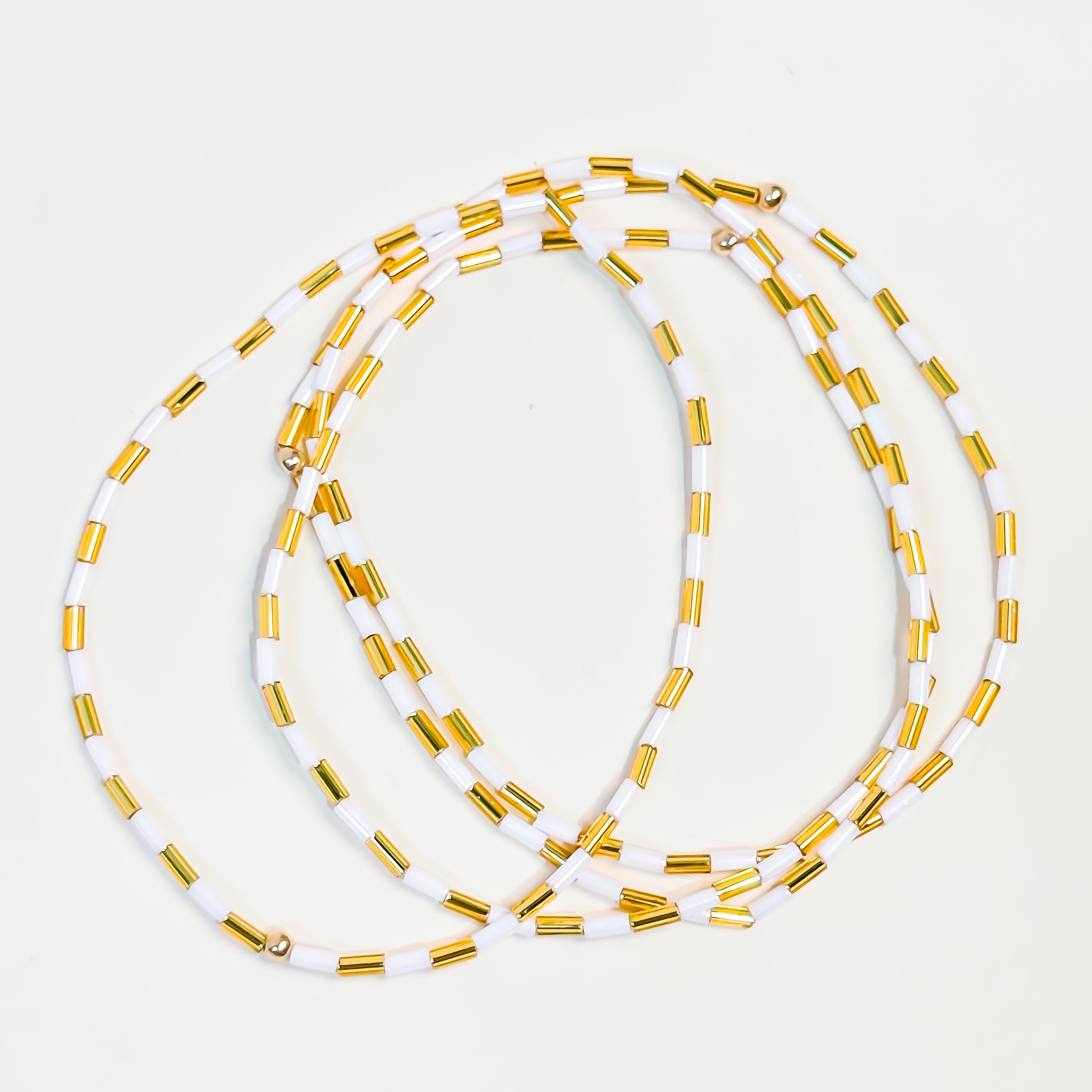 Salt + Gold Anklet - K10