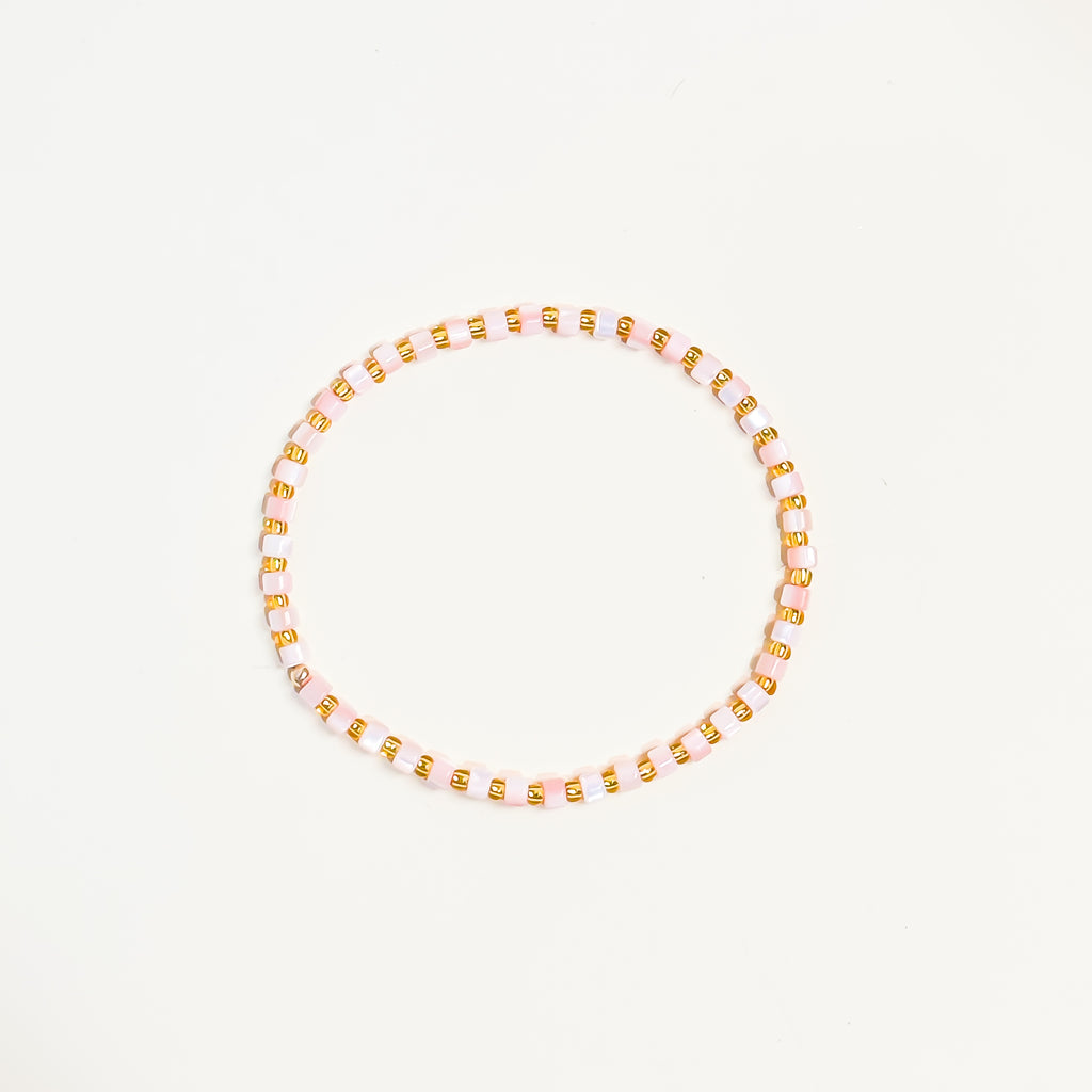 Rose Quartz Anklet - K18