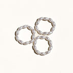 Pearly White Ring - B1