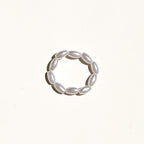 Pearly White Ring - B1