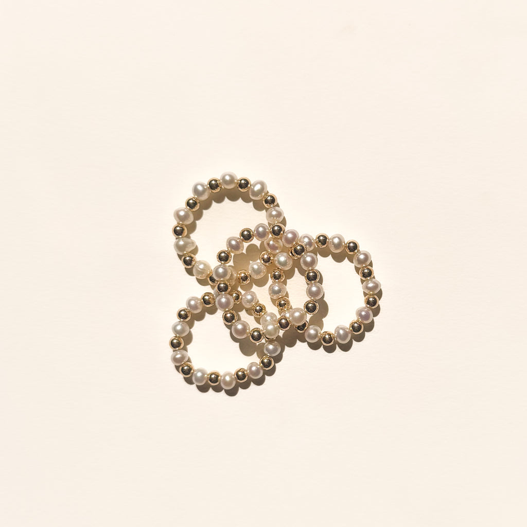 Coastal Pearl Ring - B22