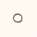 Lauren Beaded Band in Gold - B23