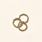 Lauren Beaded Band in Gold - B23