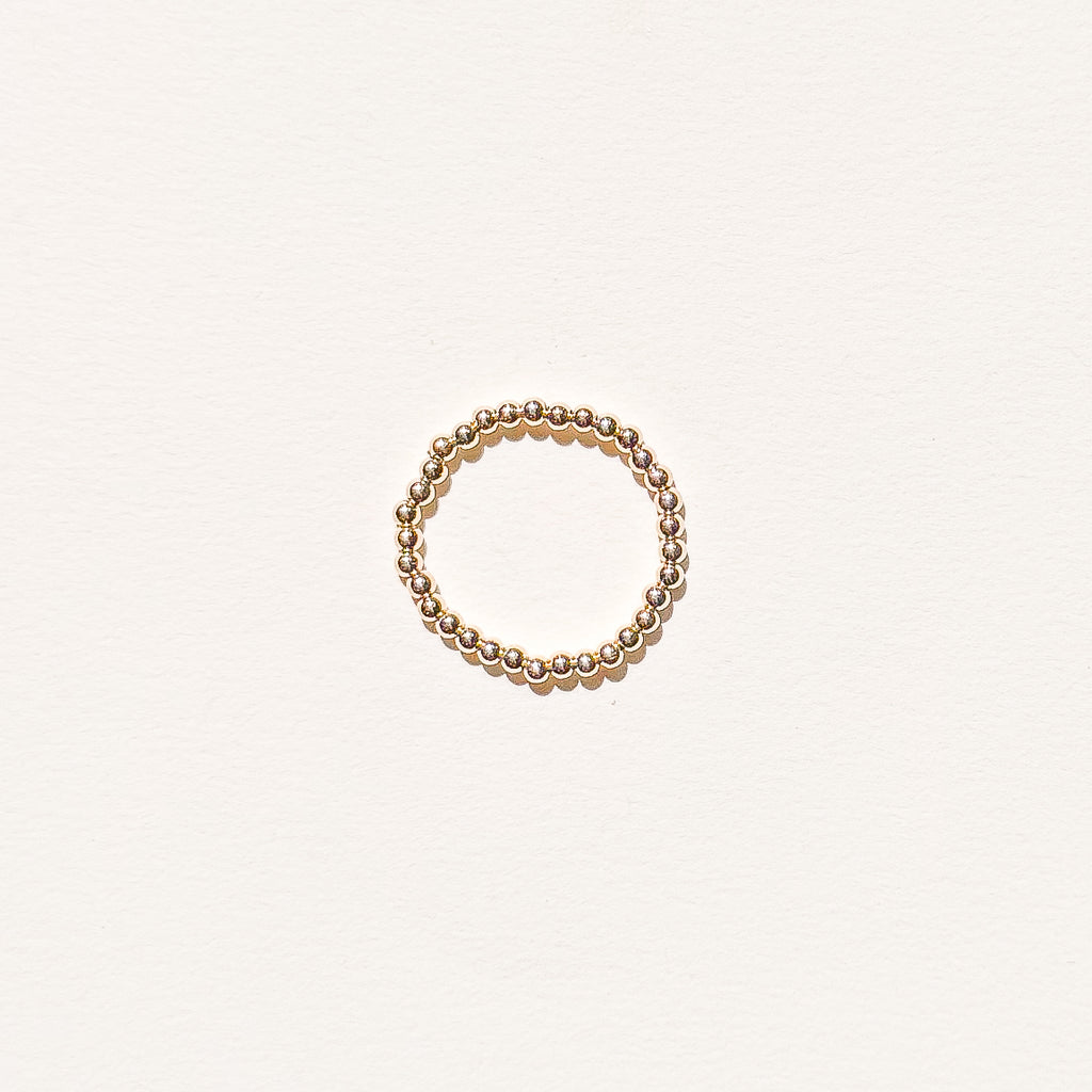 Lexi Beaded Band in Gold - B24
