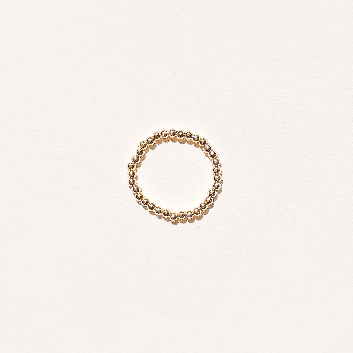 Lexi Beaded Band in Gold - B24
