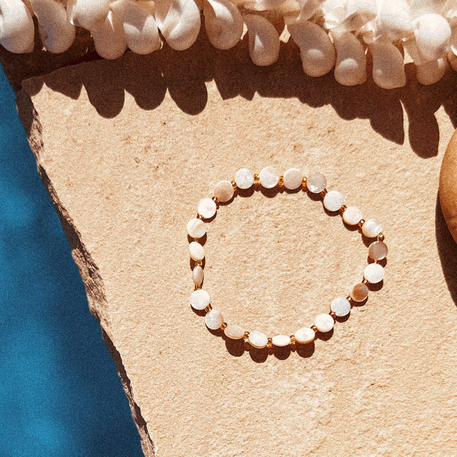 Pearly Sunshine Anklet - K4