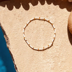 Golden Glow Anklet - K5