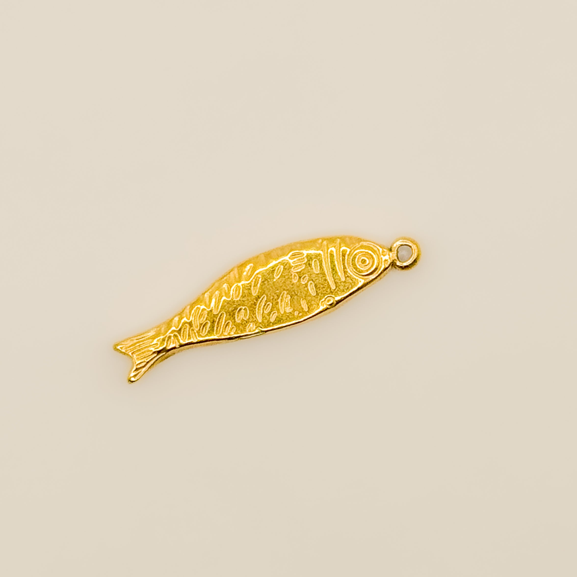 Trout Gold Charm - C38