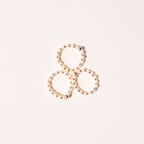 Crystal Wave Ring - B26