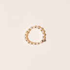 Crystal Wave Ring - B26