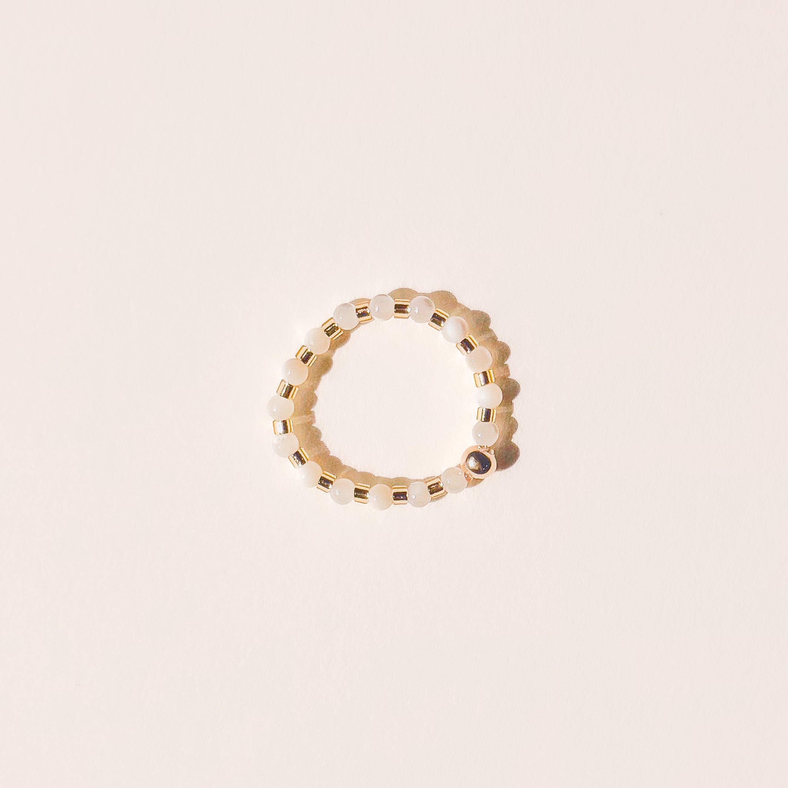 Crystal Wave Ring - B26