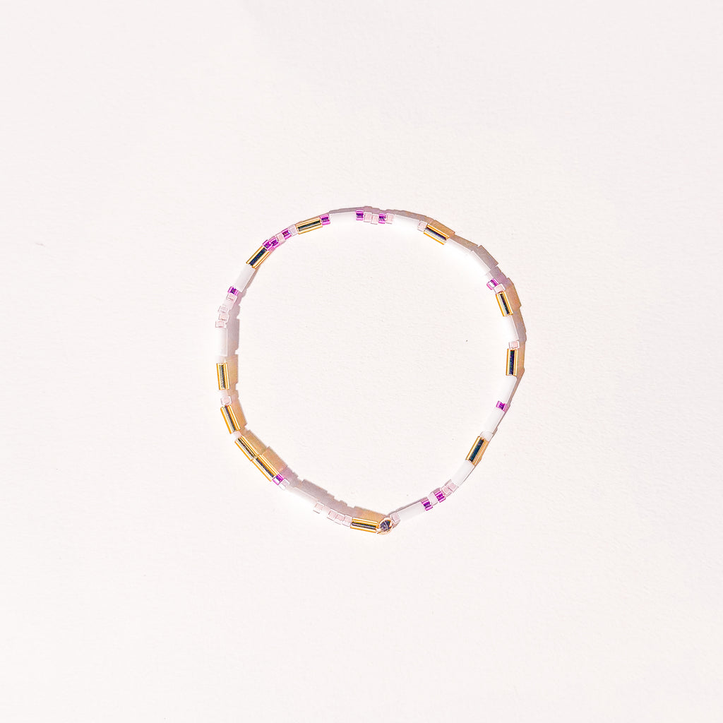Lavender Glow Bracelet - S53