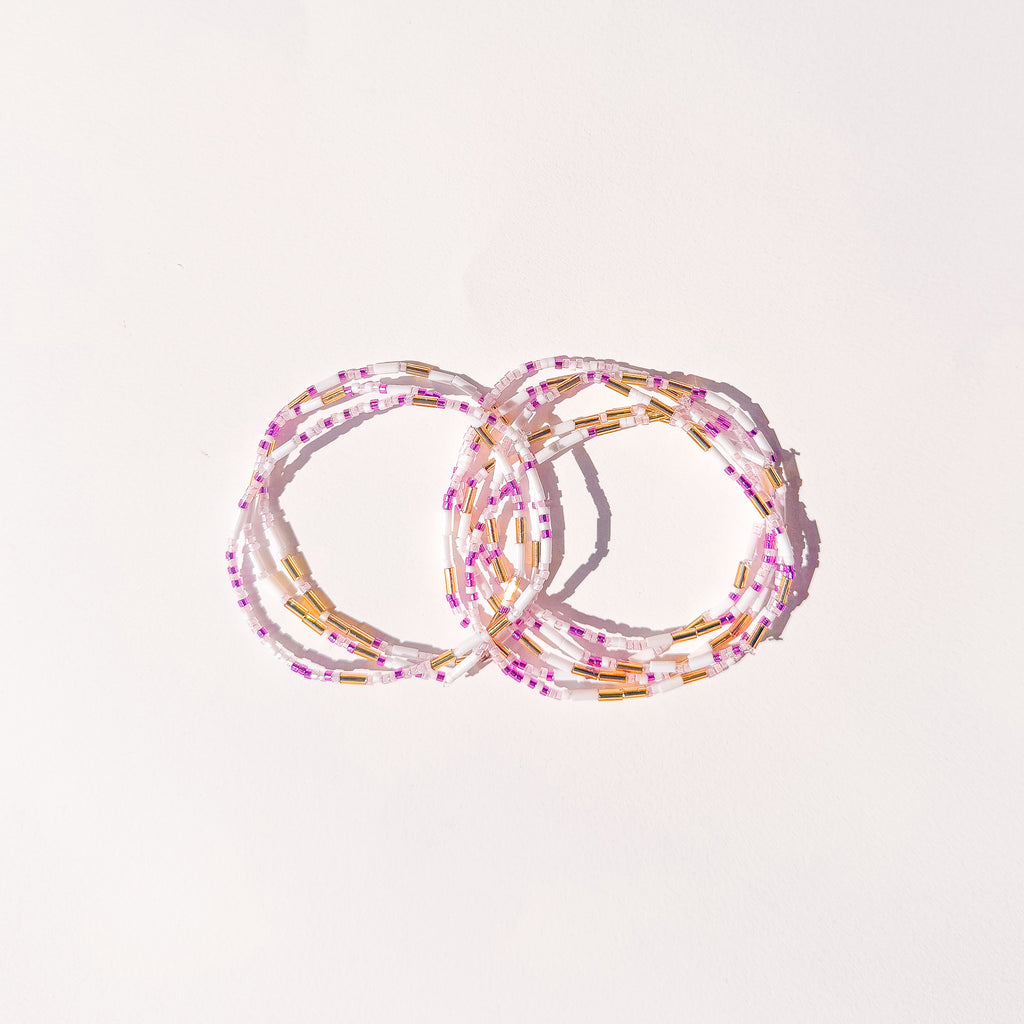 Lavender Glow Bracelet - S53