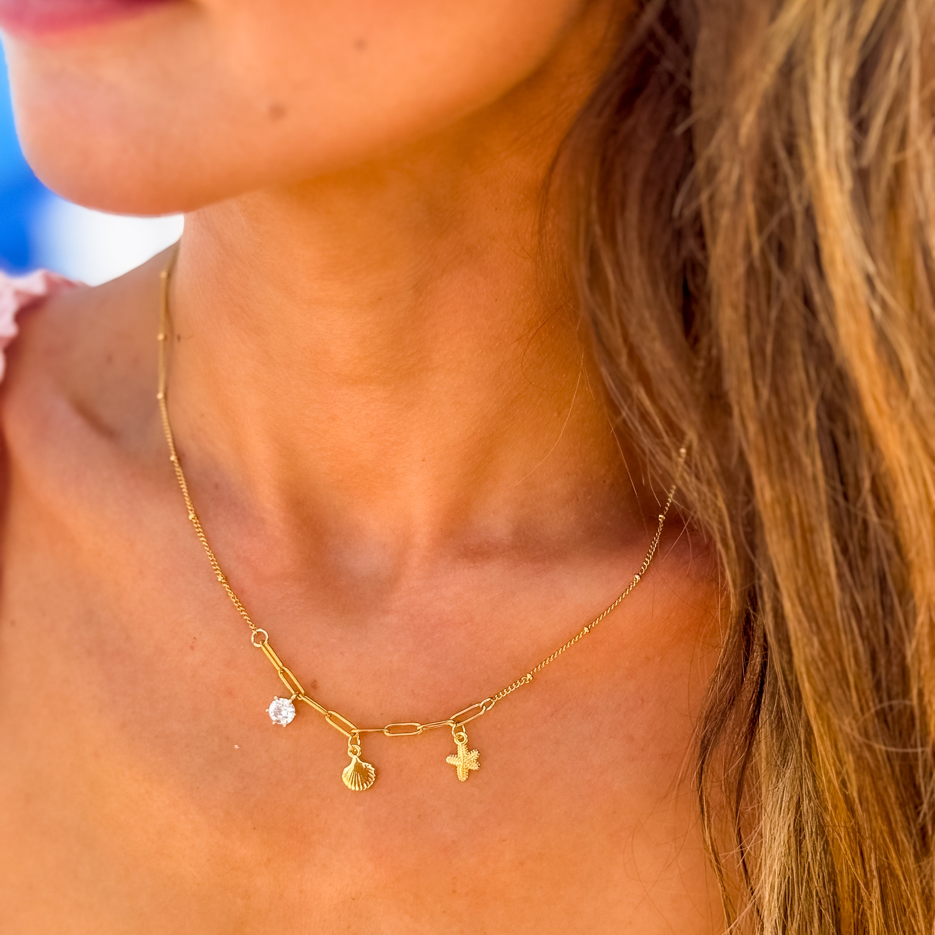 Golden Coast Necklace - N45