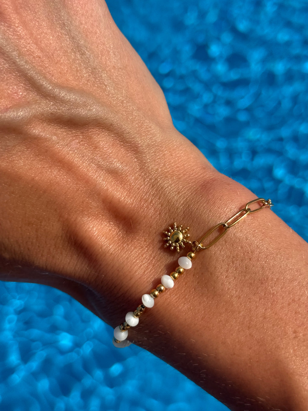 Pearls & Sunshine Bracelet - S23