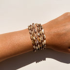 Golden Shell Bracelet - S25